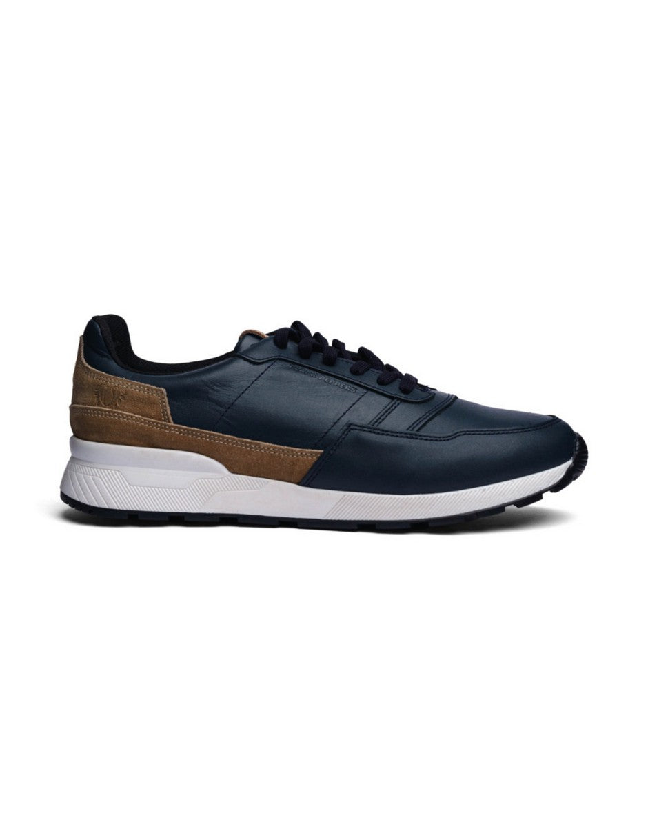Trainer Leather Sneaker VERONA NAVY