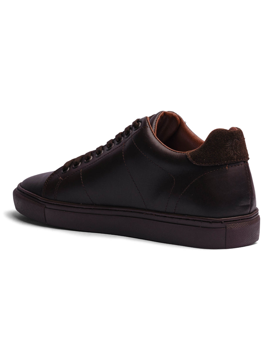 Lowtop Leather Sneaker CORE Full Chocolate