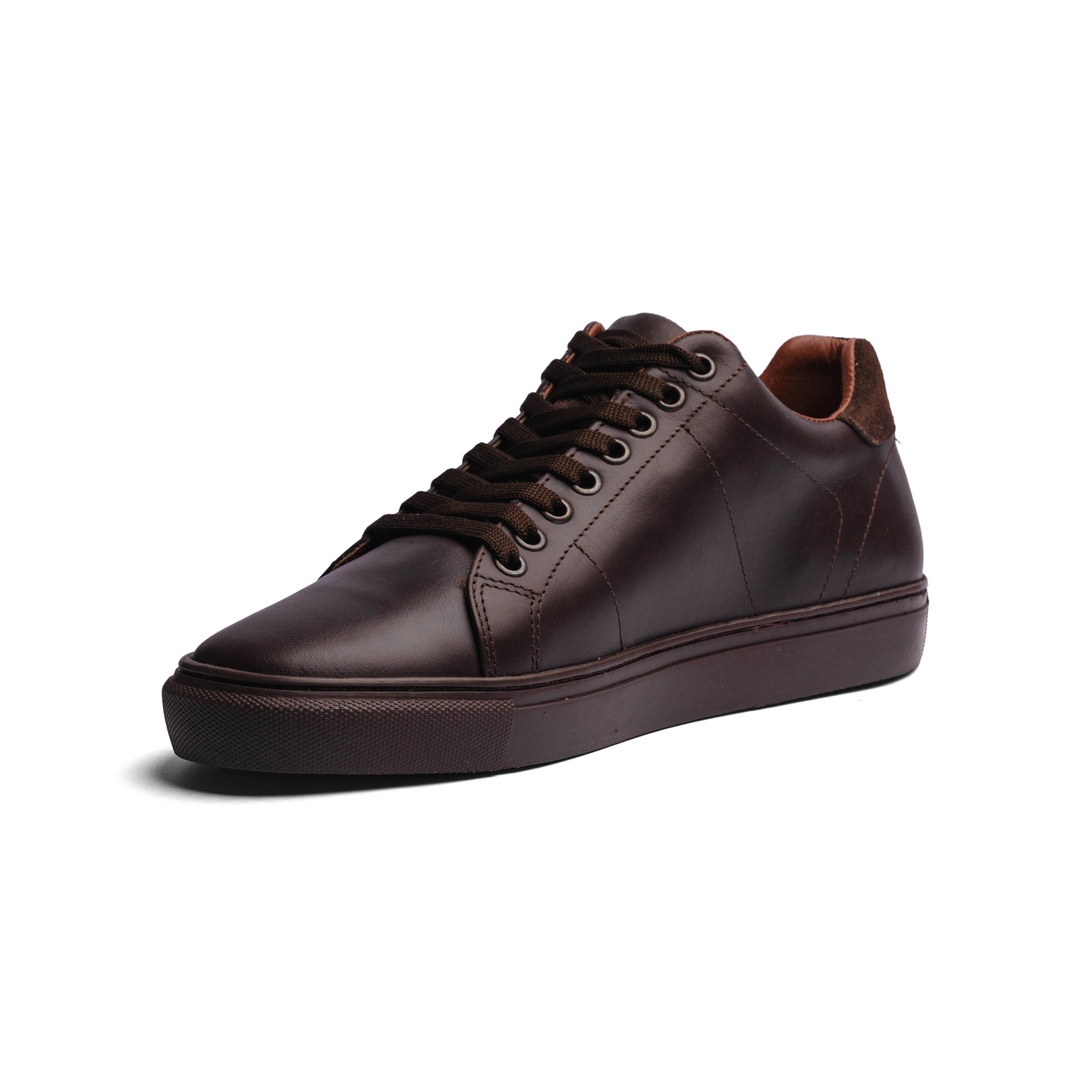 Lowtop Leather Sneaker CORE Chocolate