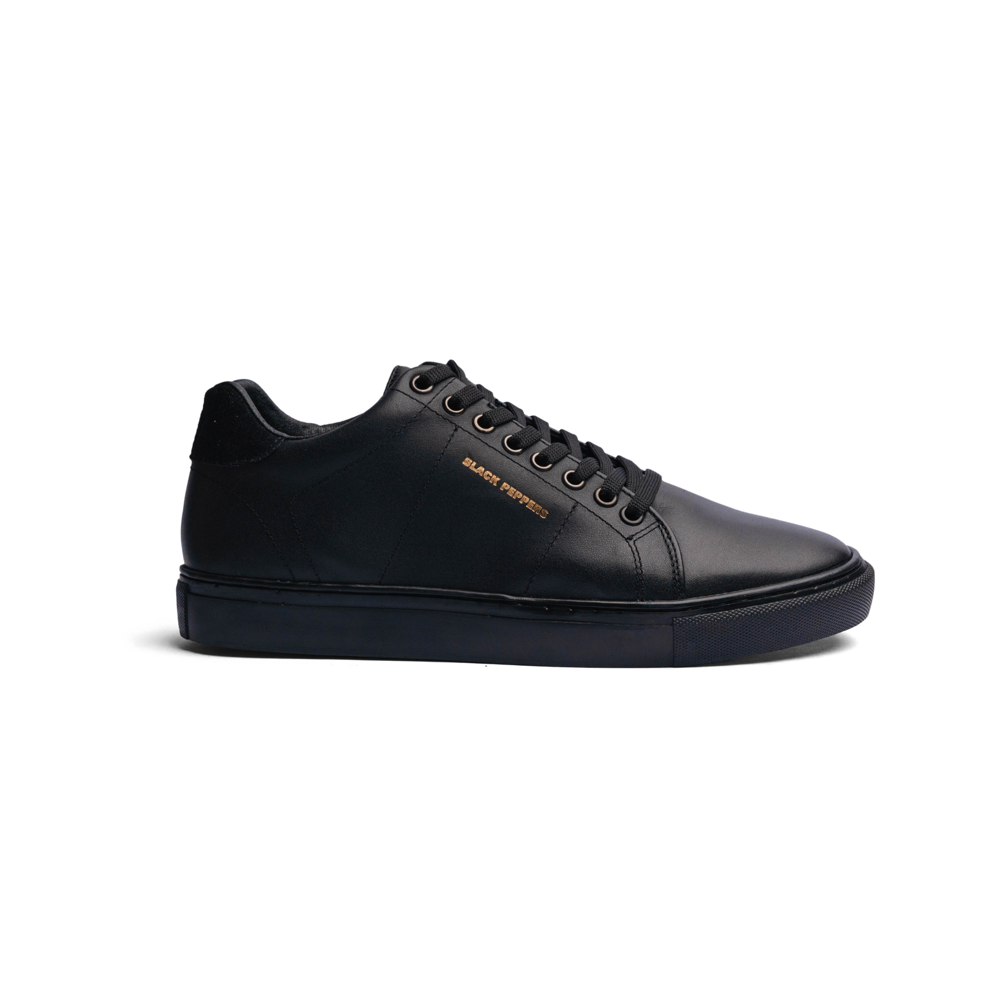 Lowtop Leather Sneaker CORE Black
