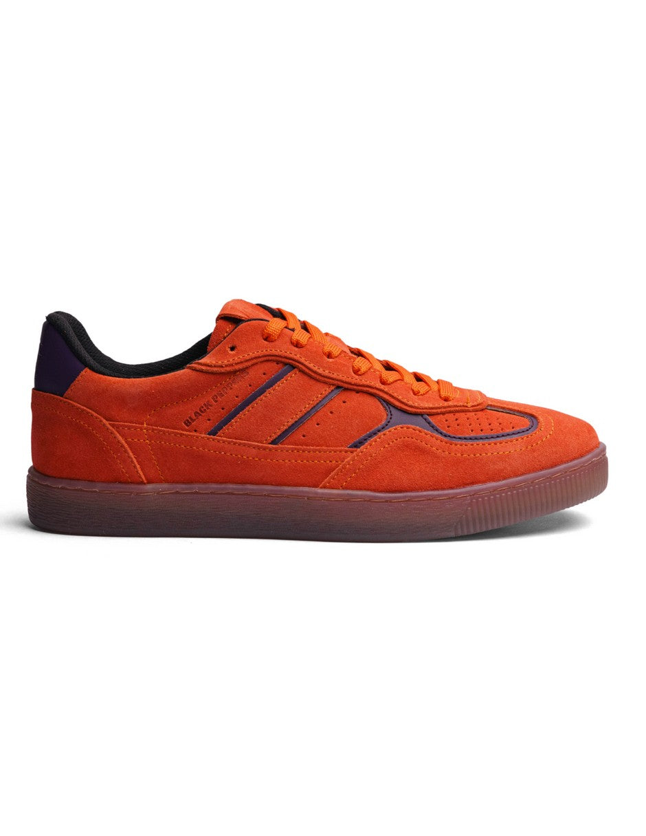 Lowtop Suede Sneaker PARMA Electric Orange