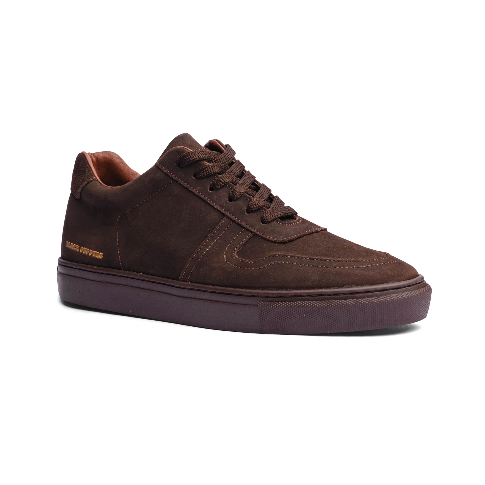 Lowtop Leather Sneaker TURIN Brown