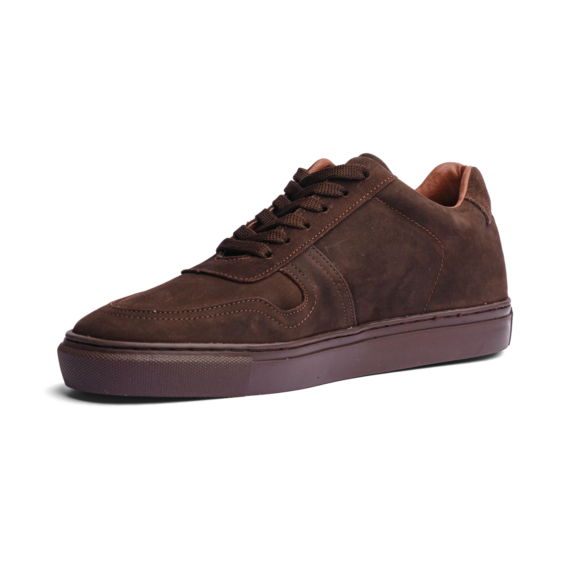 Lowtop Leather Sneaker TURIN Brown