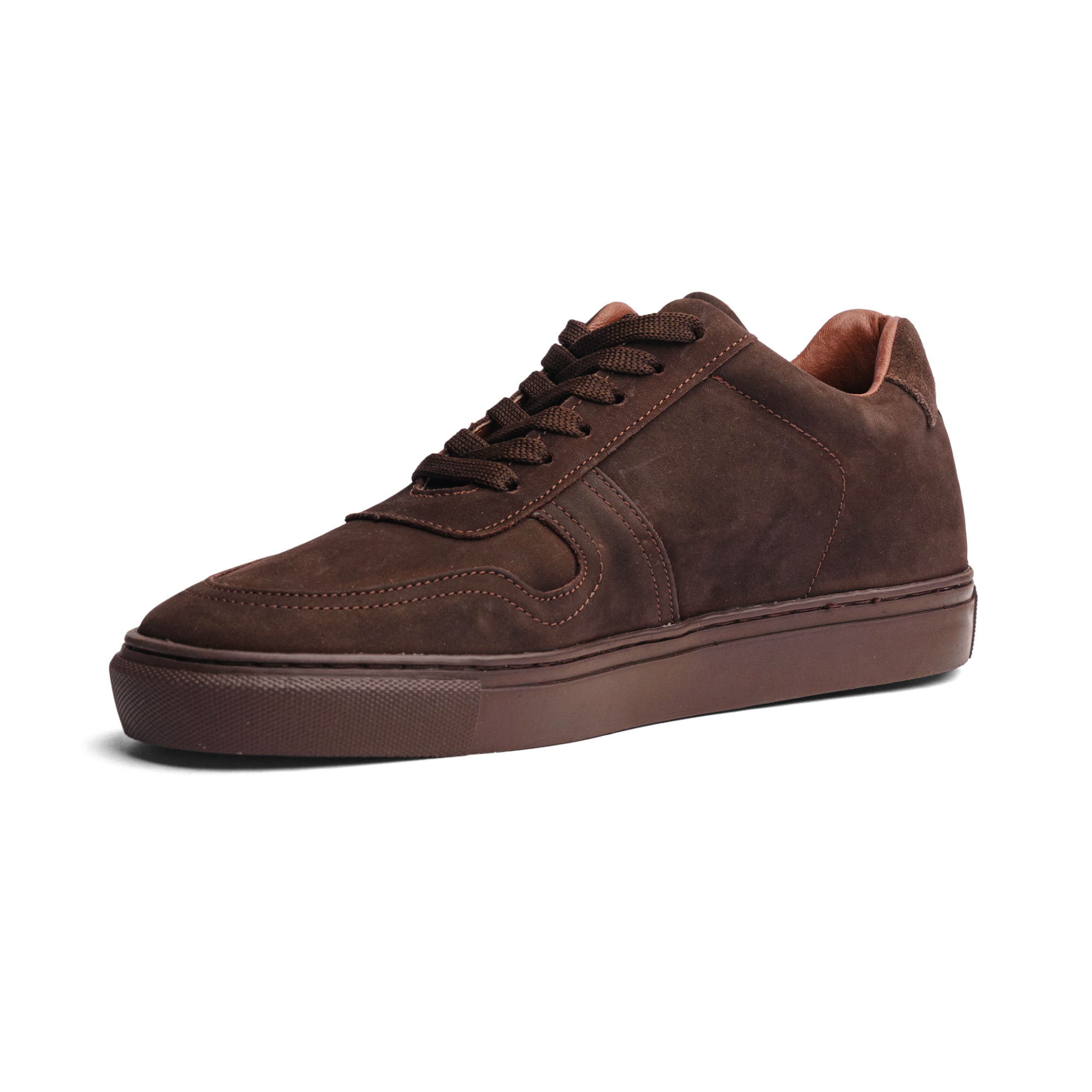 Lowtop Suede Sneaker TURIN Full Chocolate