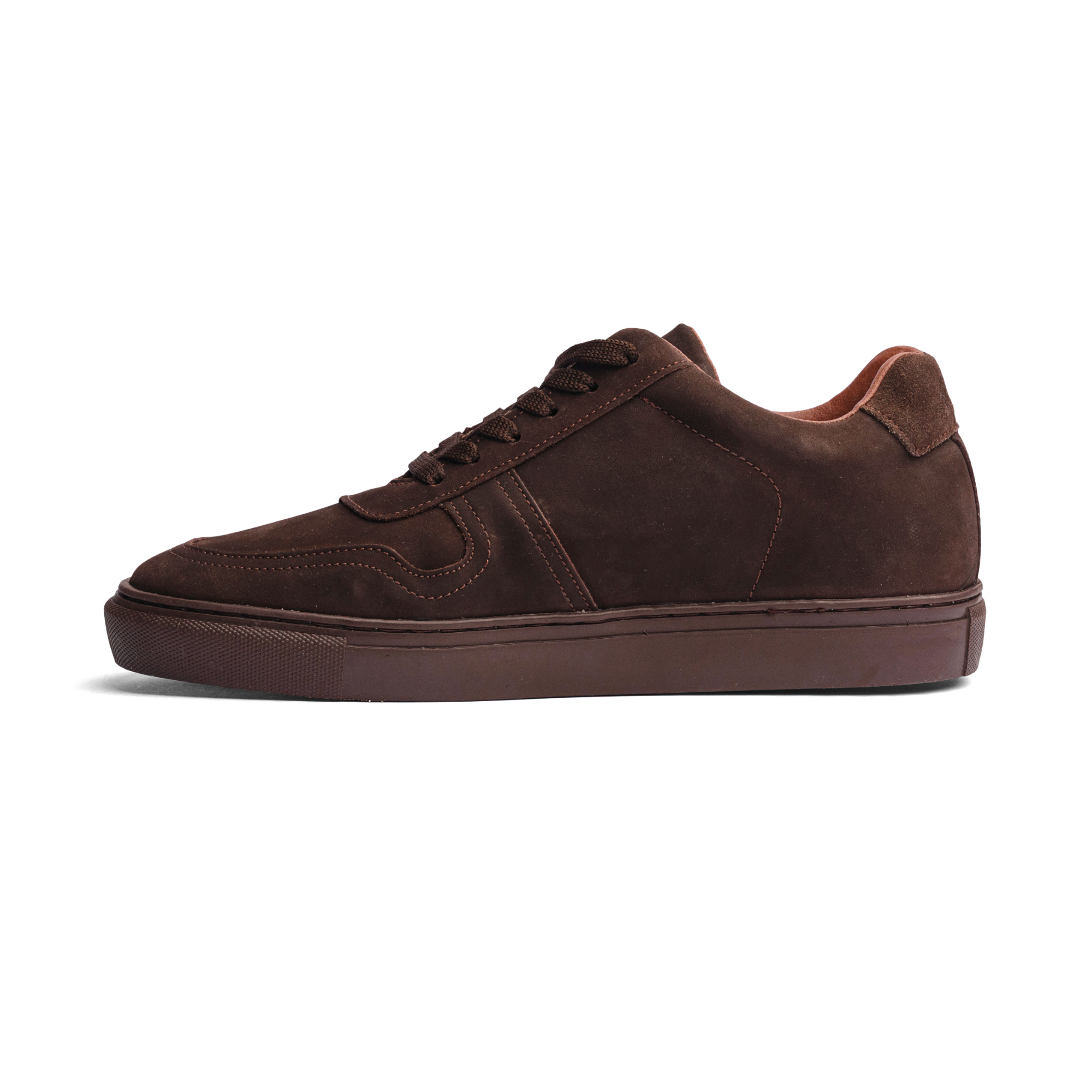Lowtop Suede Sneaker TURIN Full Chocolate