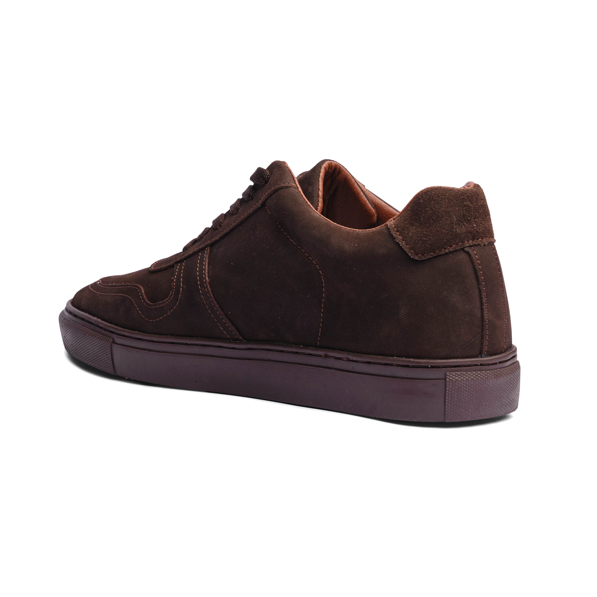 Lowtop Leather Sneaker TURIN Brown