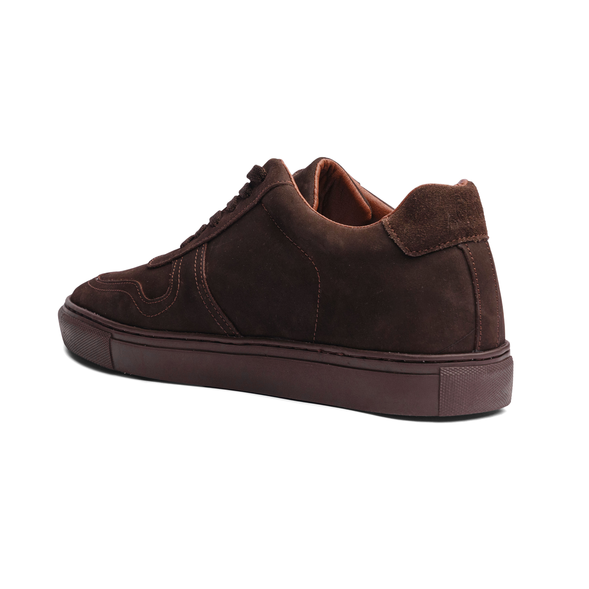Lowtop Suede Sneaker TURIN Full Chocolate