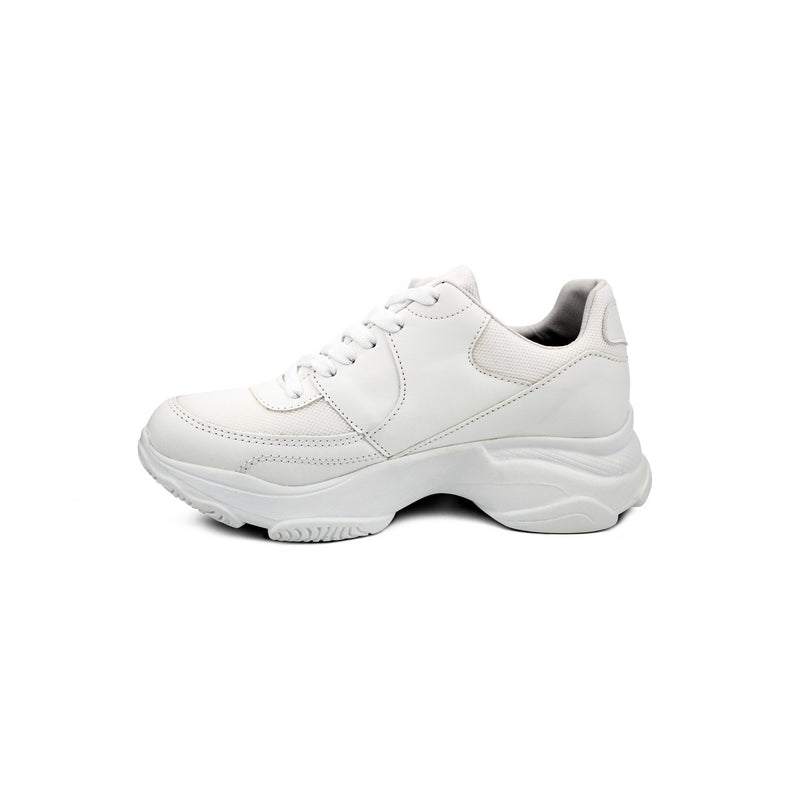 Tenis Black Peppers All White Chunky