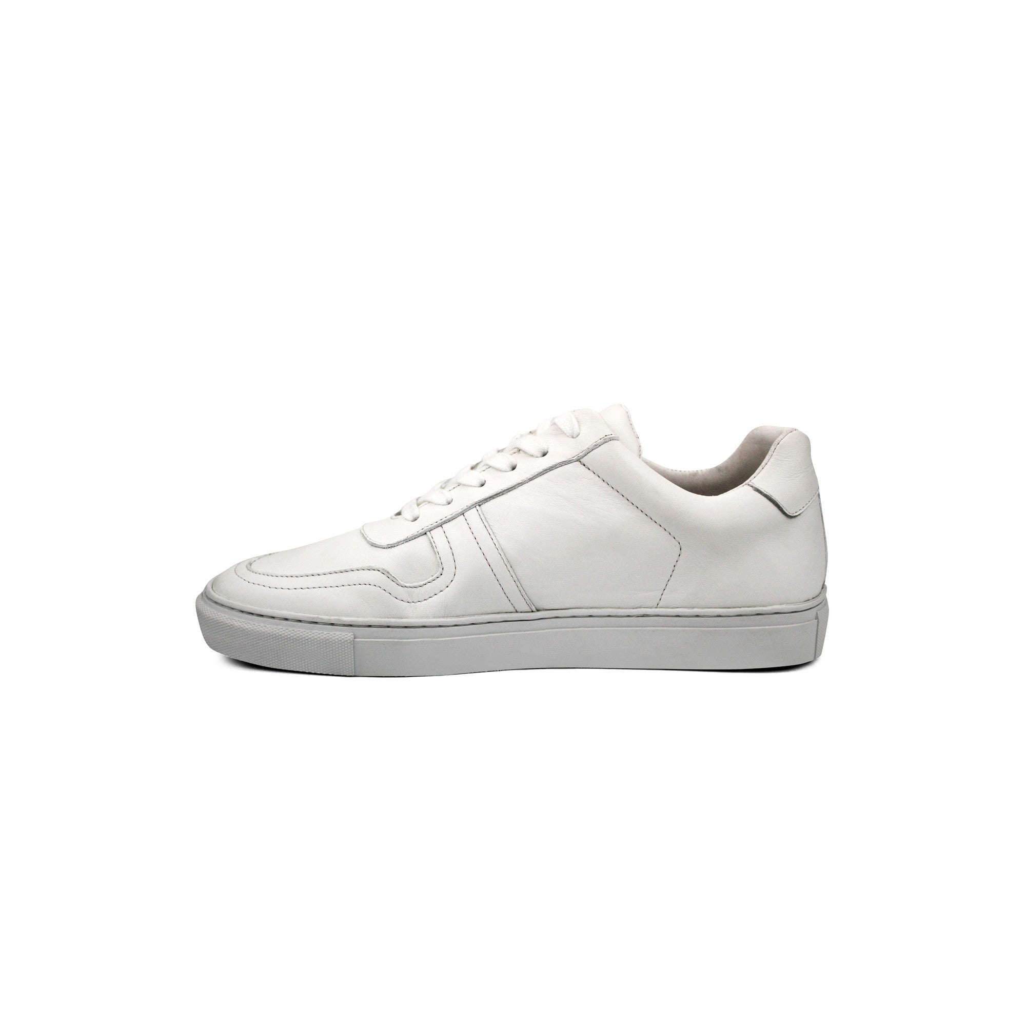 Tenis de Piel Black Peppers Lowtop Leather Sneaker PR Full White