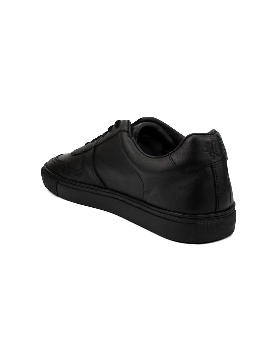 Lowtop Leather Sneaker TURIN Full Black