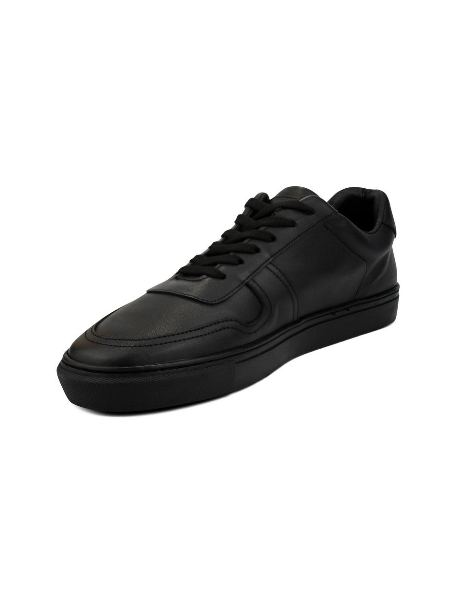 Lowtop Leather Sneaker TURIN Full Black