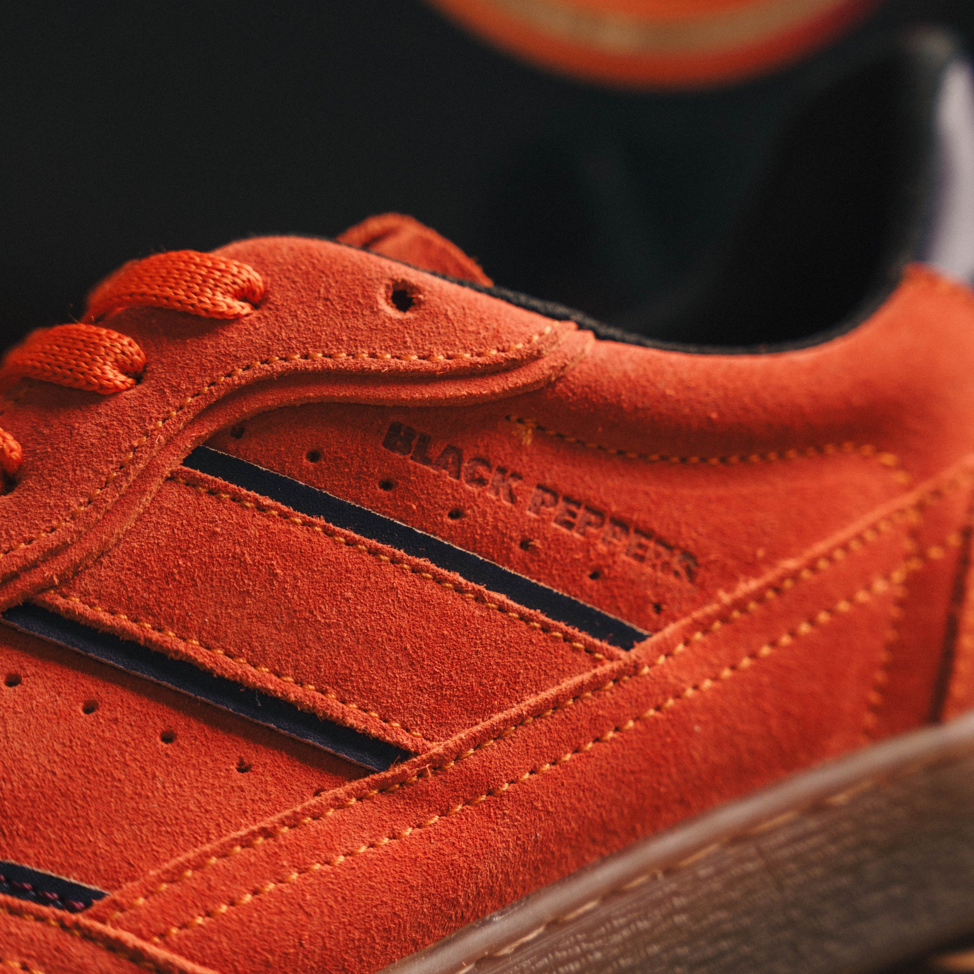 Lowtop Leather Sneaker PARMA orange