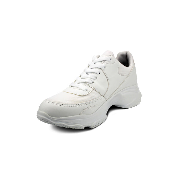 Tenis Black Peppers All White Chunky