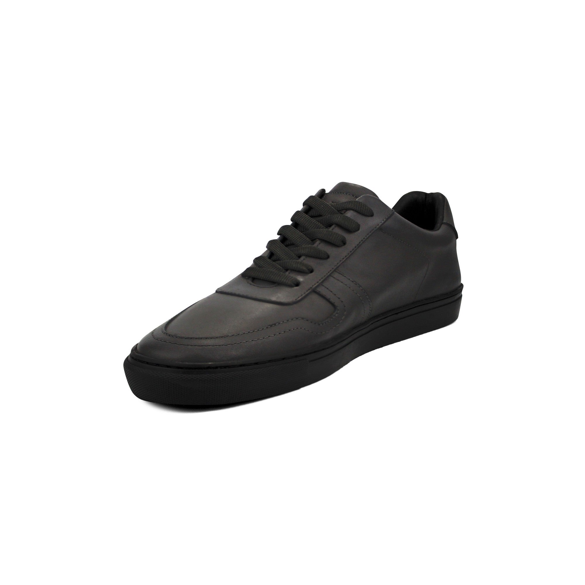 Tenis de Piel Black Peppers Lowtop Leather Sneaker PR Oxford Gray/Black Sole