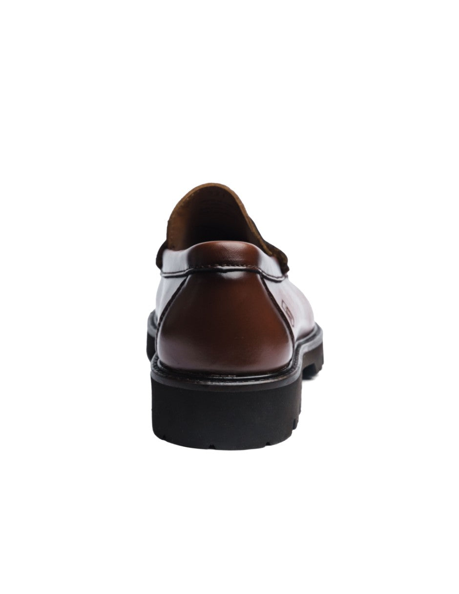 Leather Loafers Brown
