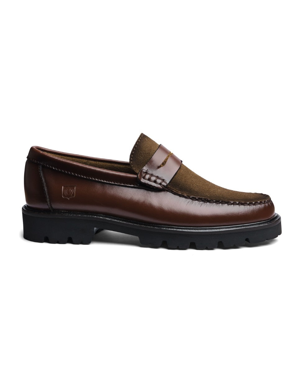Leather Loafers Brown
