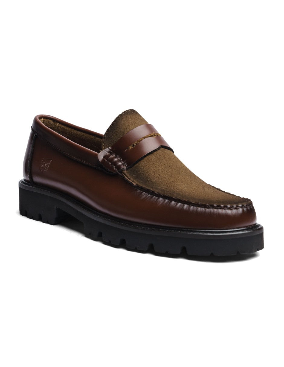 Leather Loafers Brown