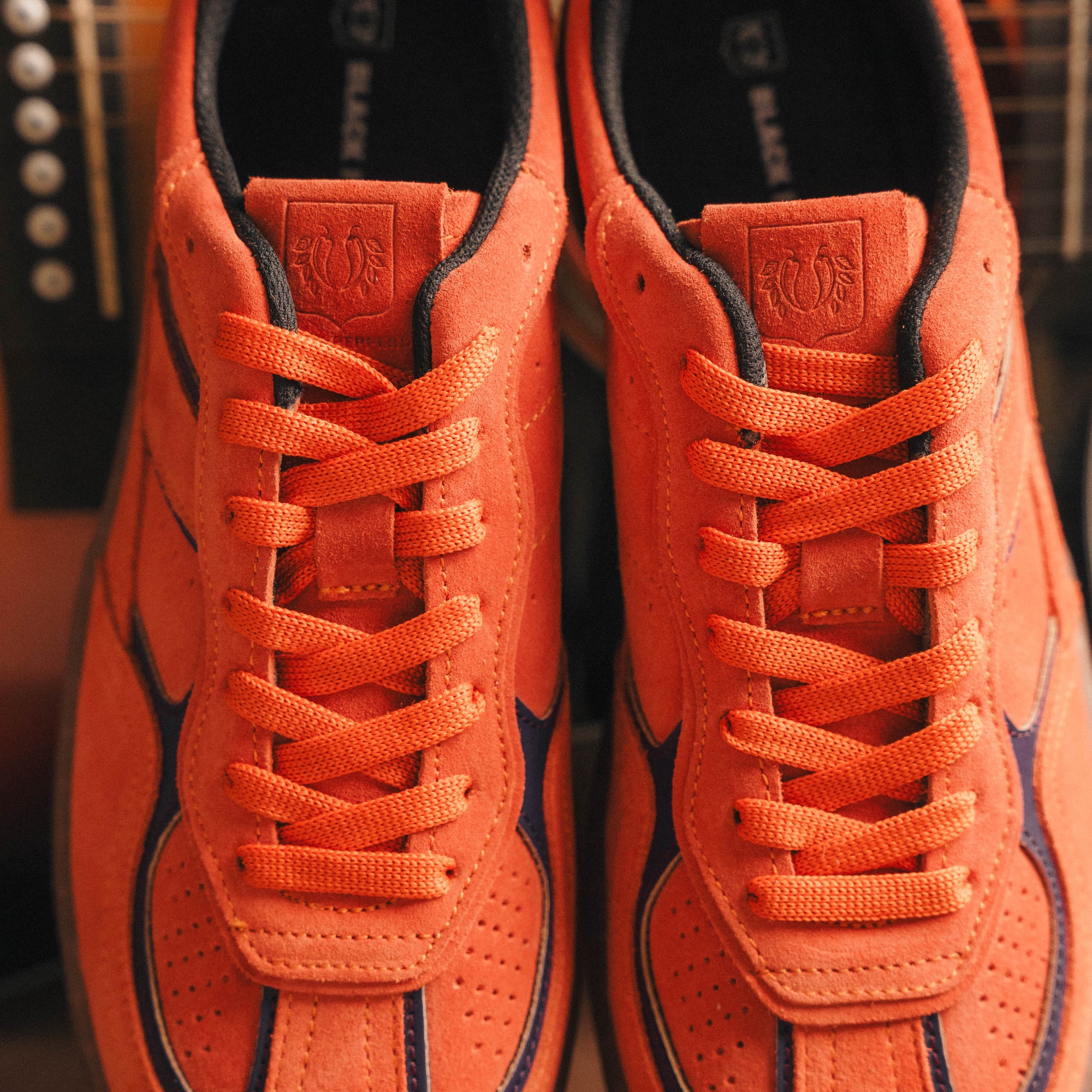 Lowtop Leather Sneaker PARMA orange