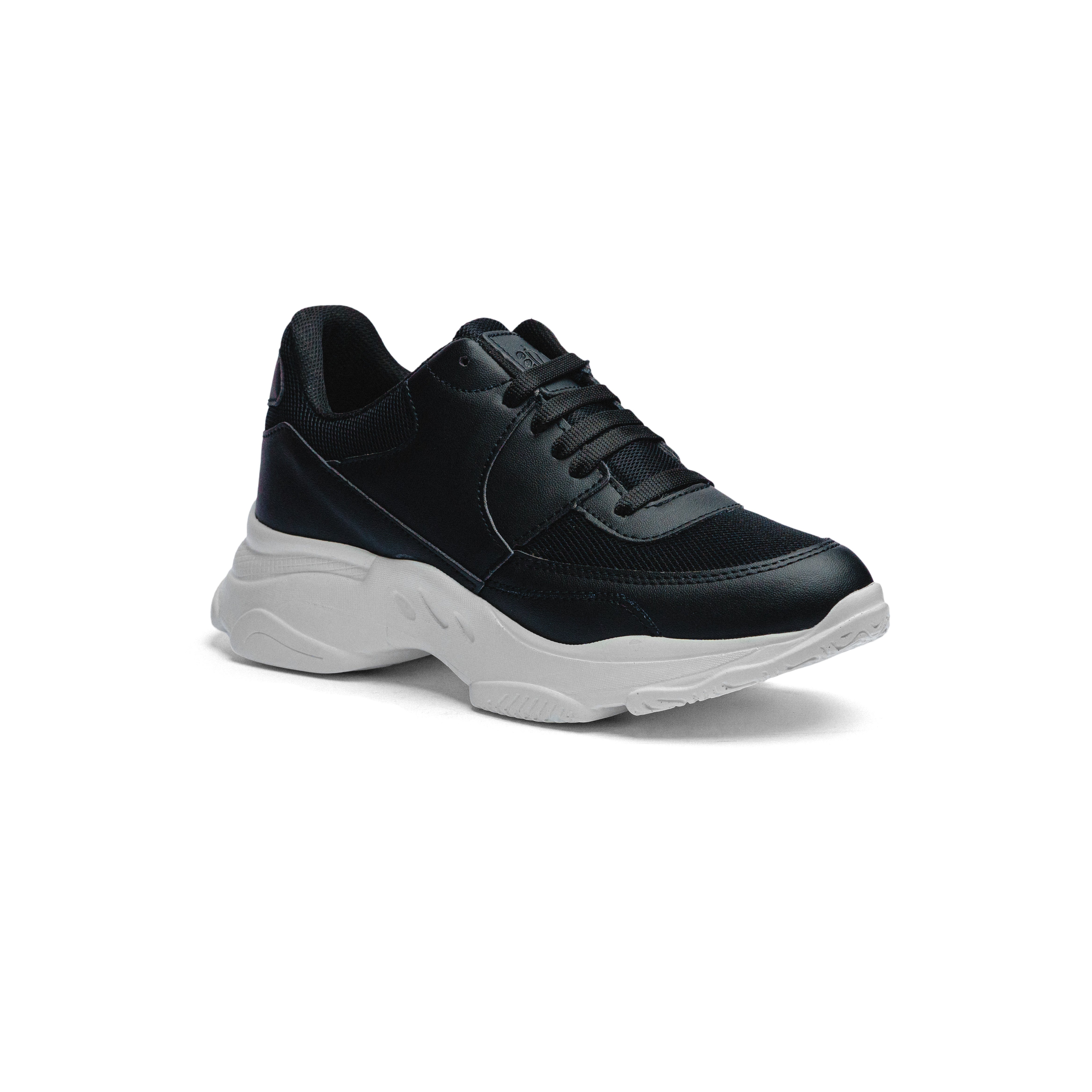 Tenis Black Peppers Black White Sole Chunky