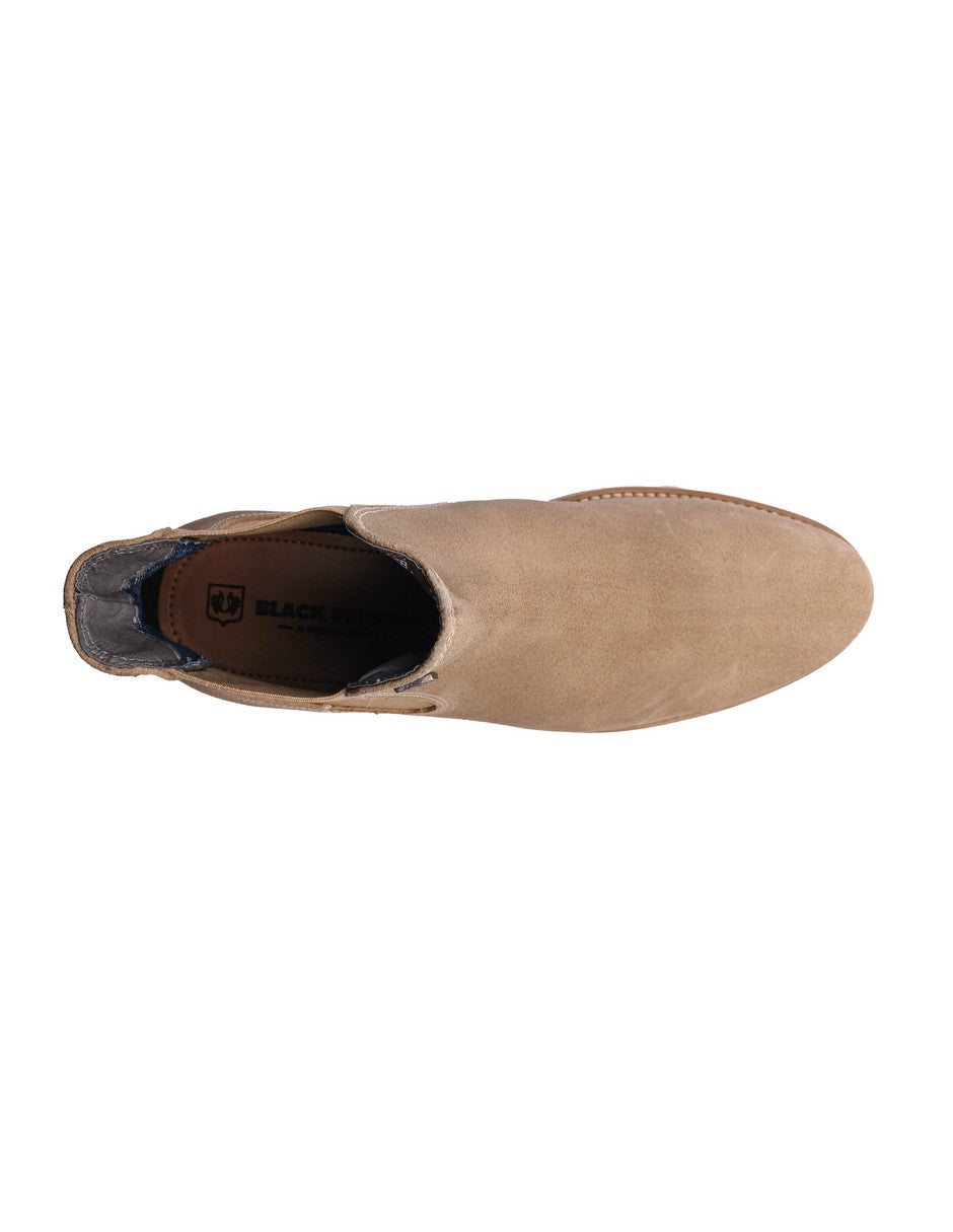 Cream Suede Leather CLASSIC CHELSEA