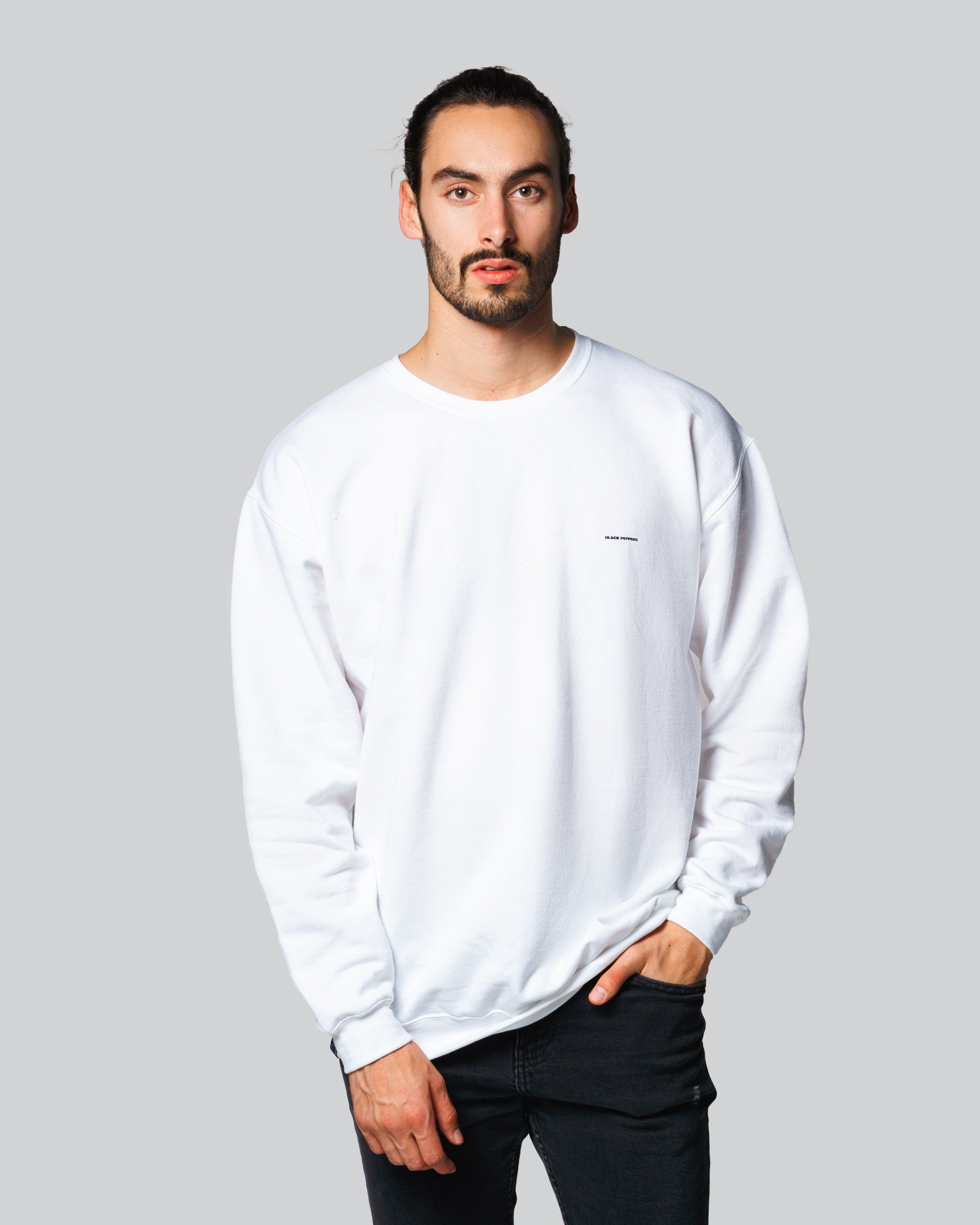 Pullover Black Peppers High Tech Hombre White