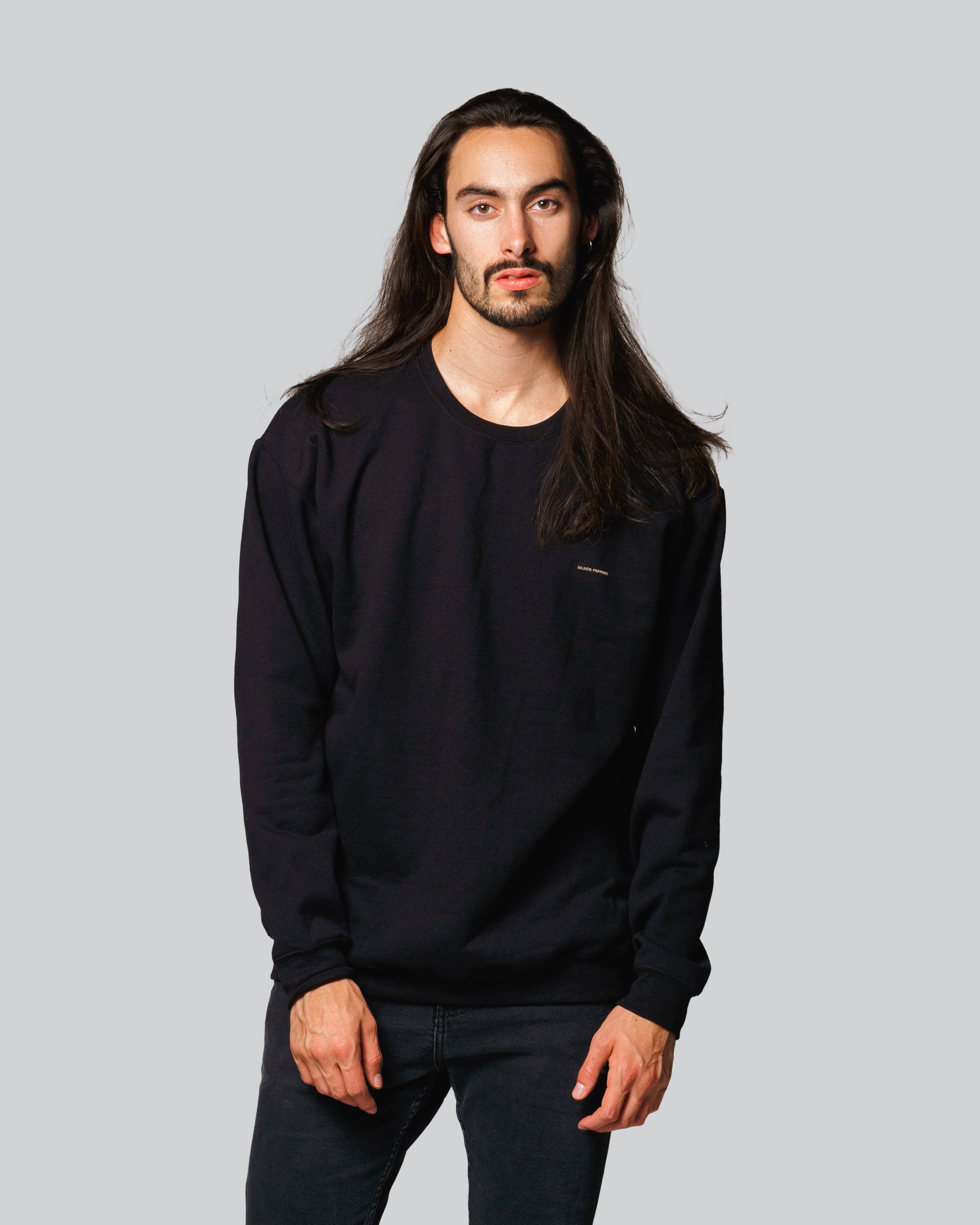 Pullover Black Peppers High Tech Hombre Black