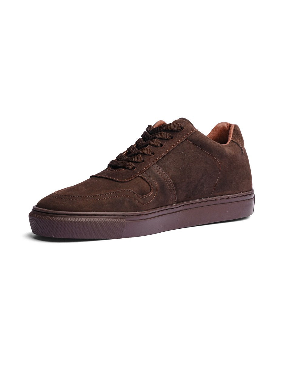 Lowtop Suede Sneaker TURIN Full Chocolate
