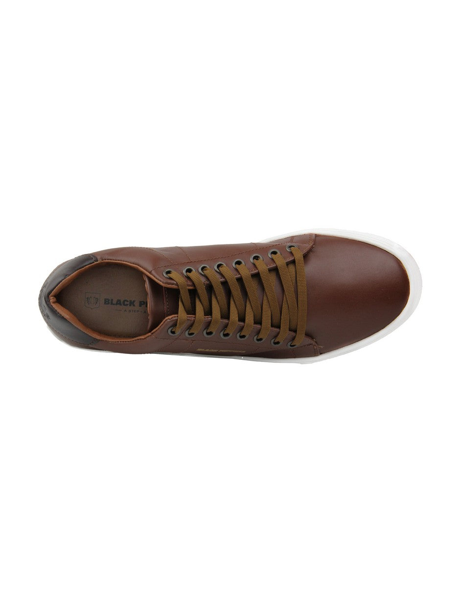 Lowtop Leather Sneaker CORE Camel
