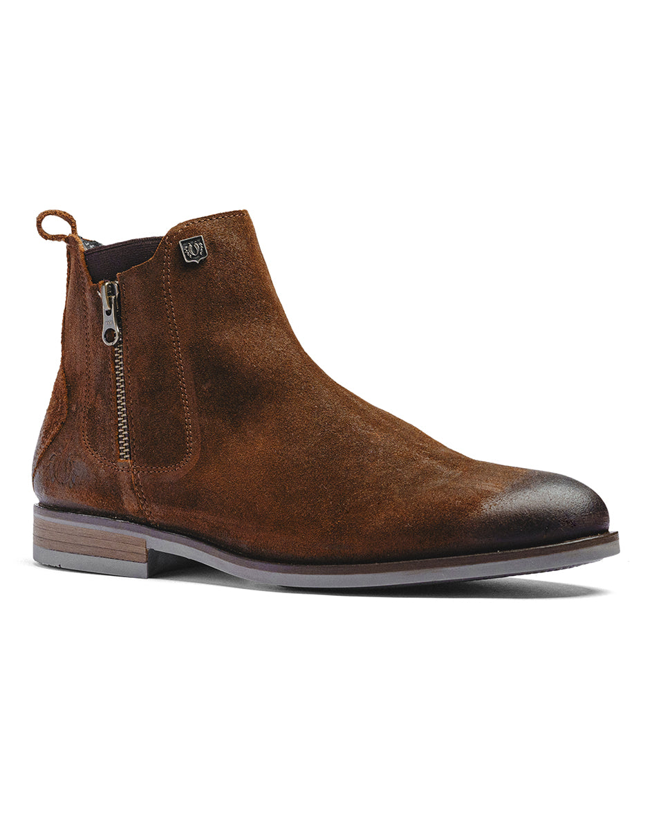 Camel Suede ROCKSTAR CHELSEA