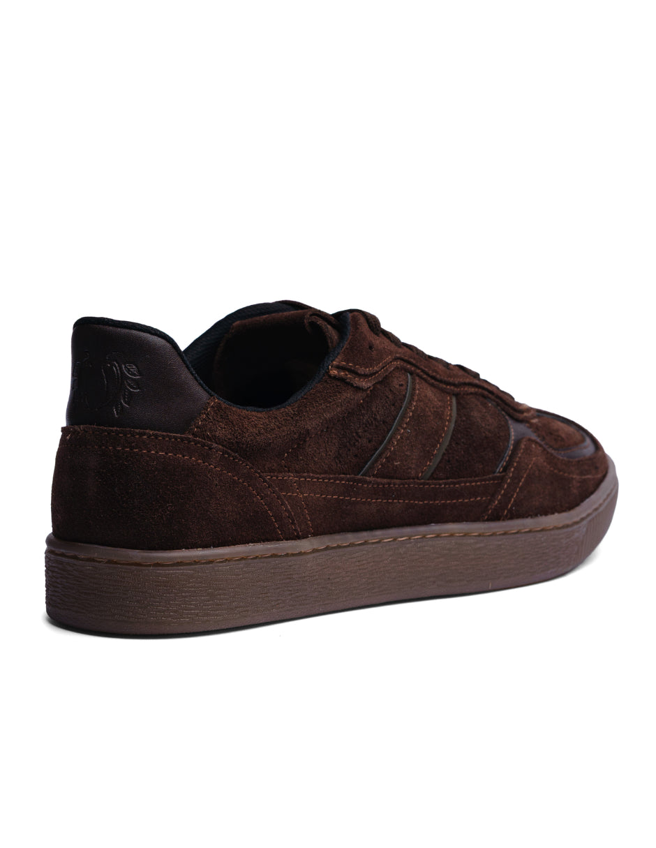 Lowtop Leather Sneaker PARMA Brown