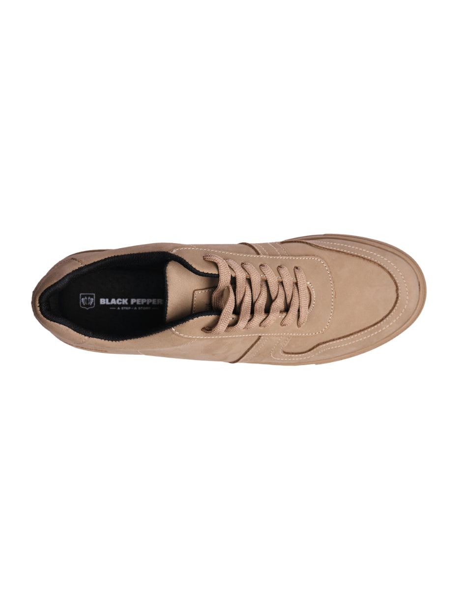 Lowtop Suede Sneaker TURIN Beige