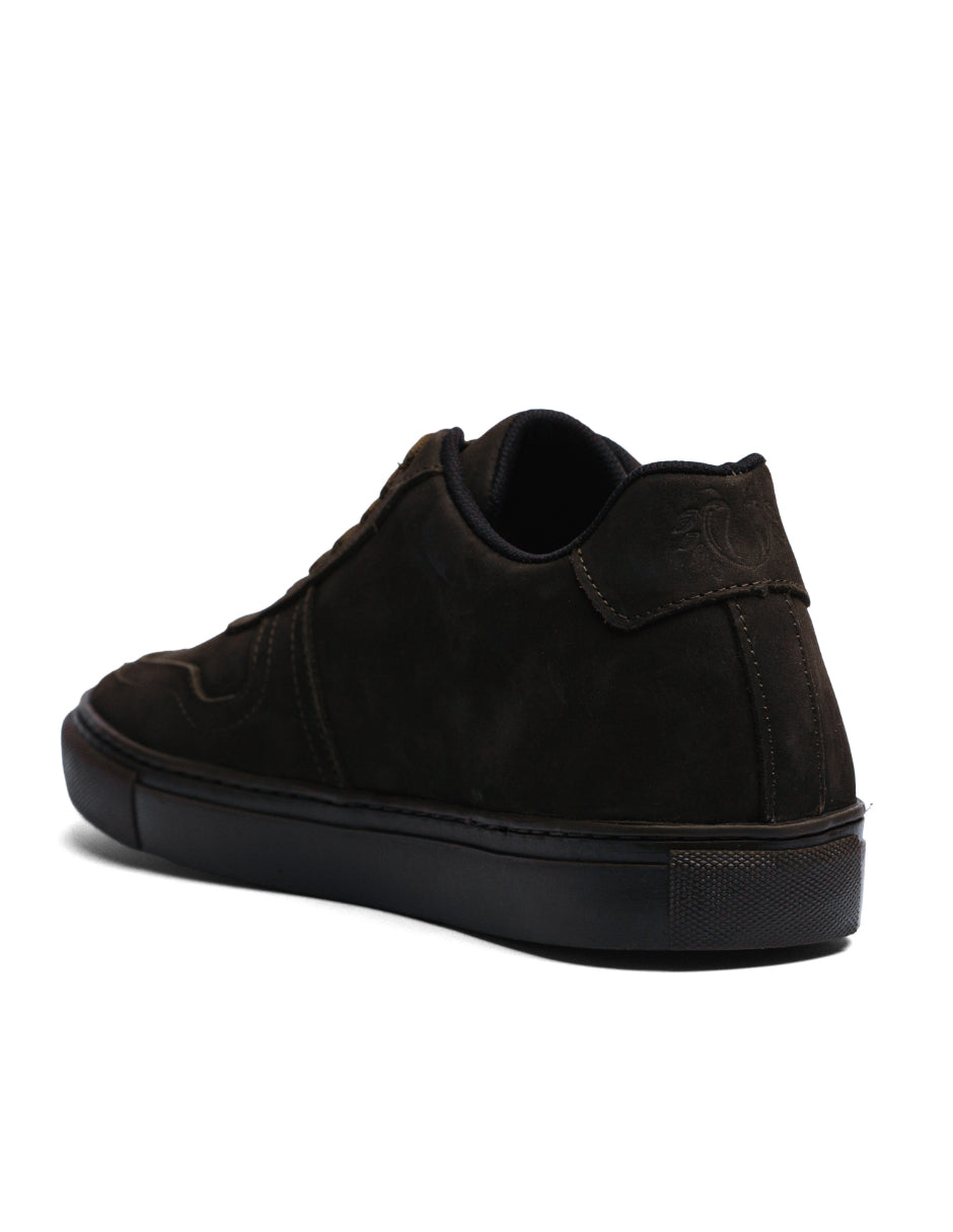 Lowtop Suede Sneaker TURIN Olive Green