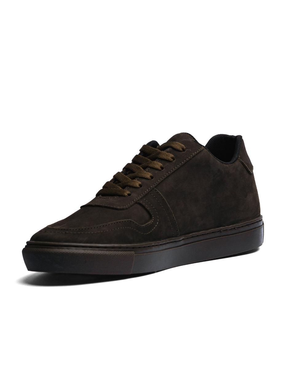 Lowtop Suede Sneaker TURIN Olive Green