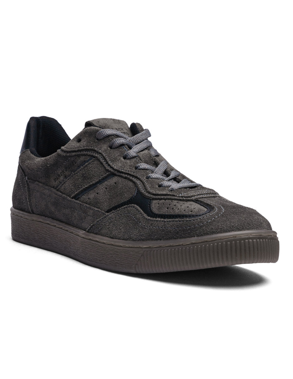 Lowtop Leather Sneaker PARMA Gray
