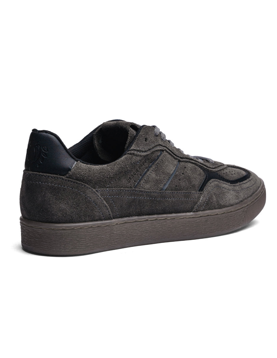 Lowtop Leather Sneaker PARMA Gray