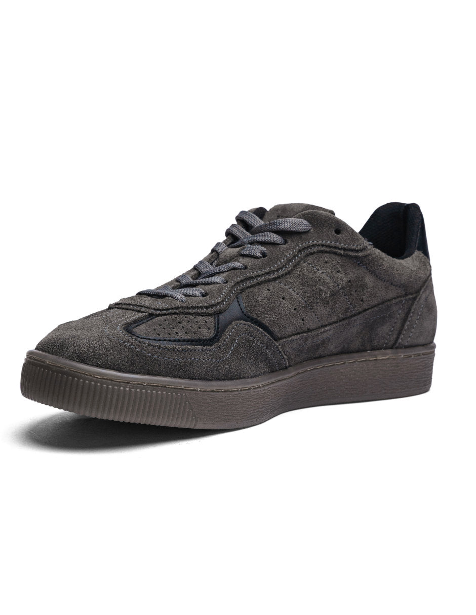 Lowtop Leather Sneaker PARMA Gray
