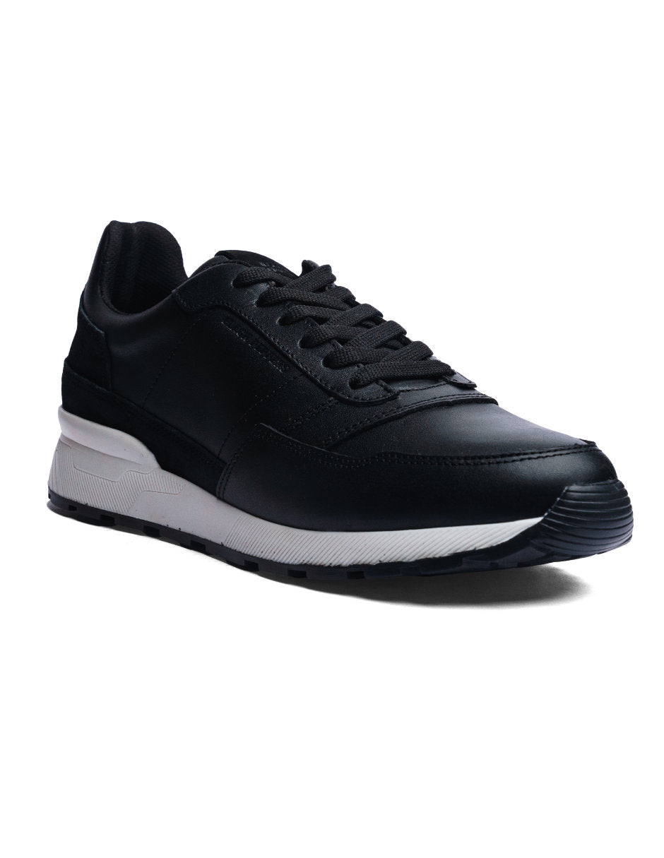 Trainer Leather Sneaker VERONA Black