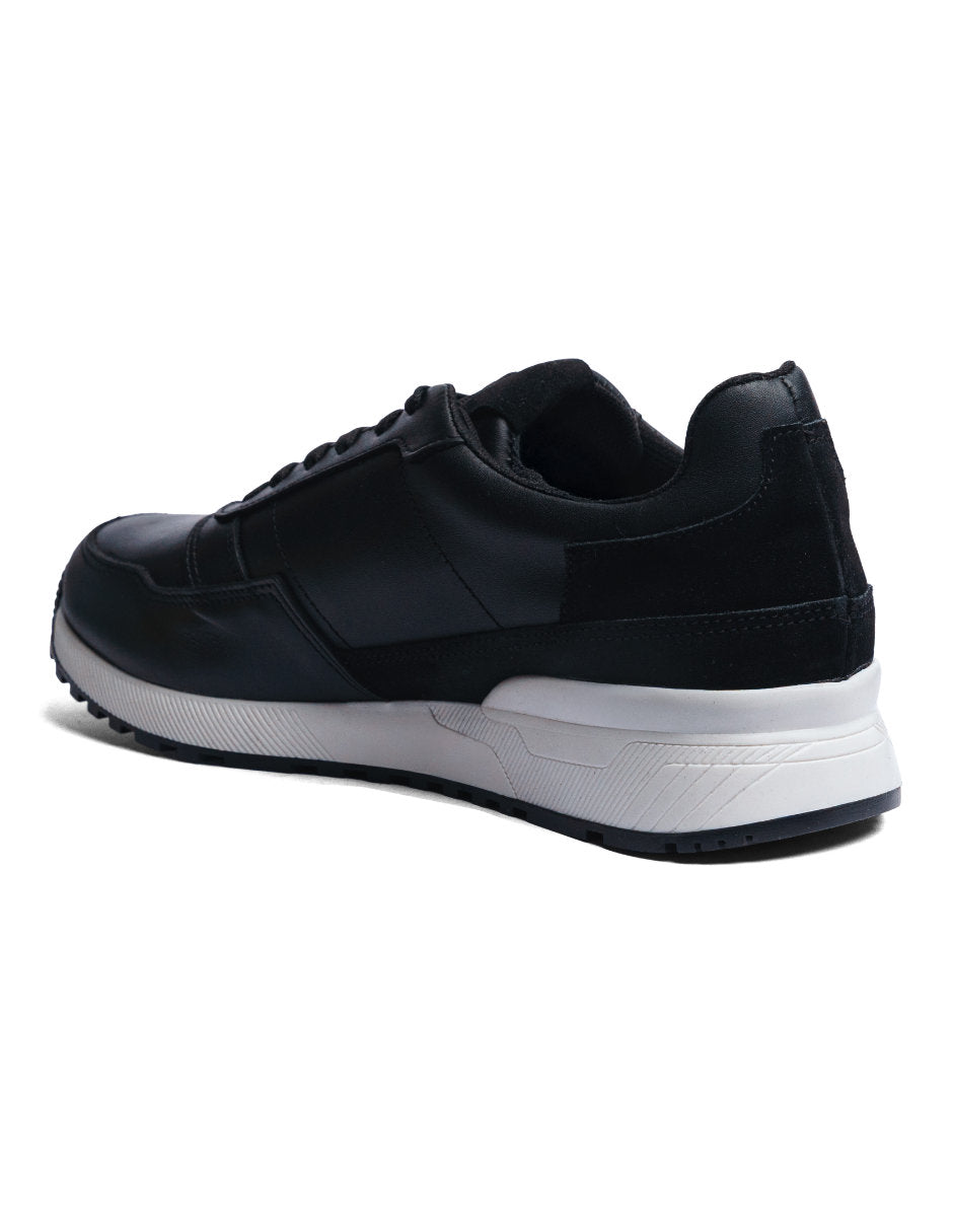 Trainer Leather Sneaker VERONA Black