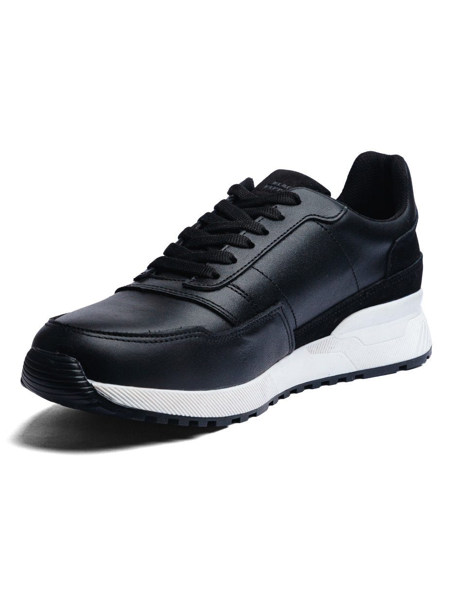 Trainer Leather Sneaker VERONA Black