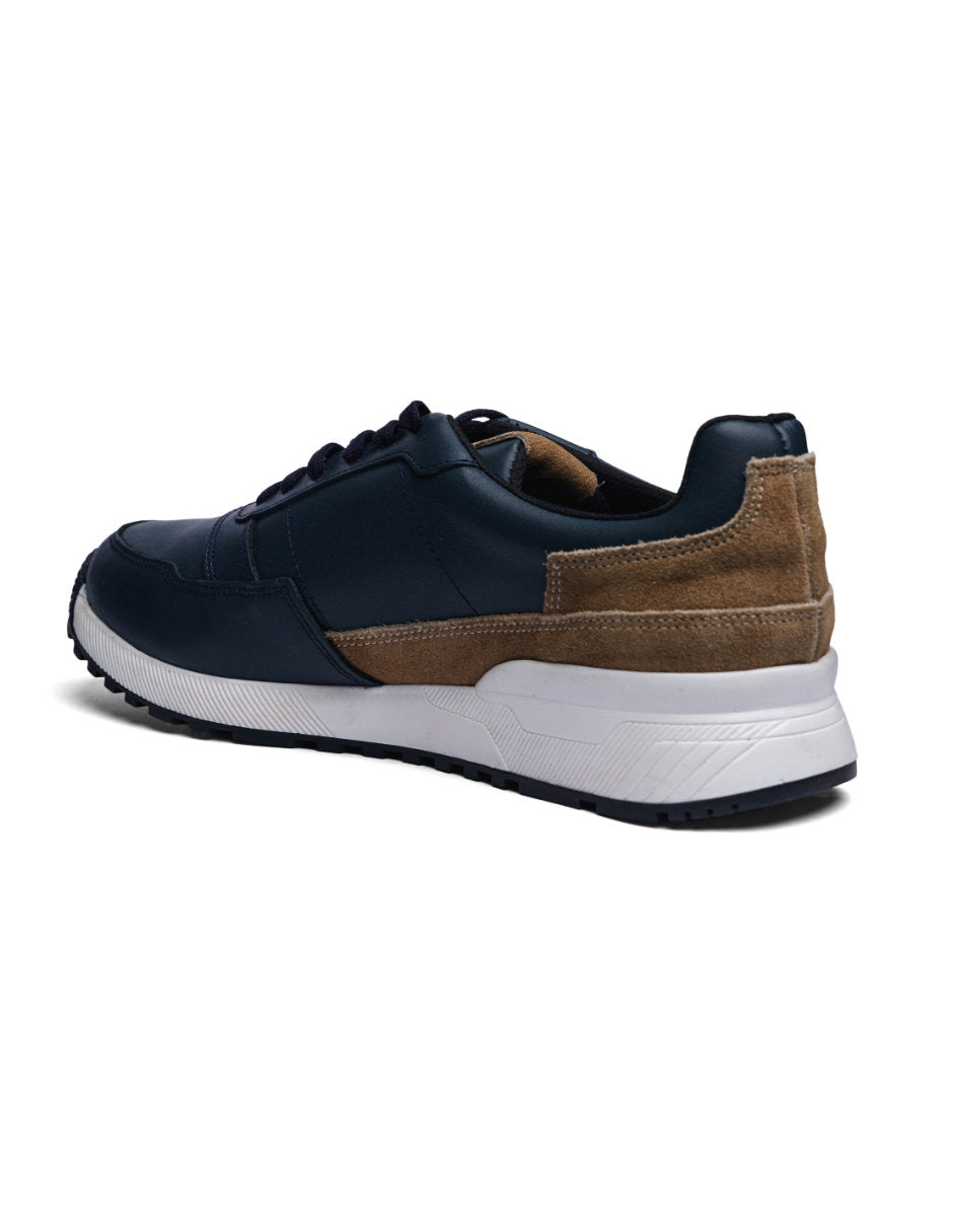 Trainer Leather Sneaker VERONA NAVY