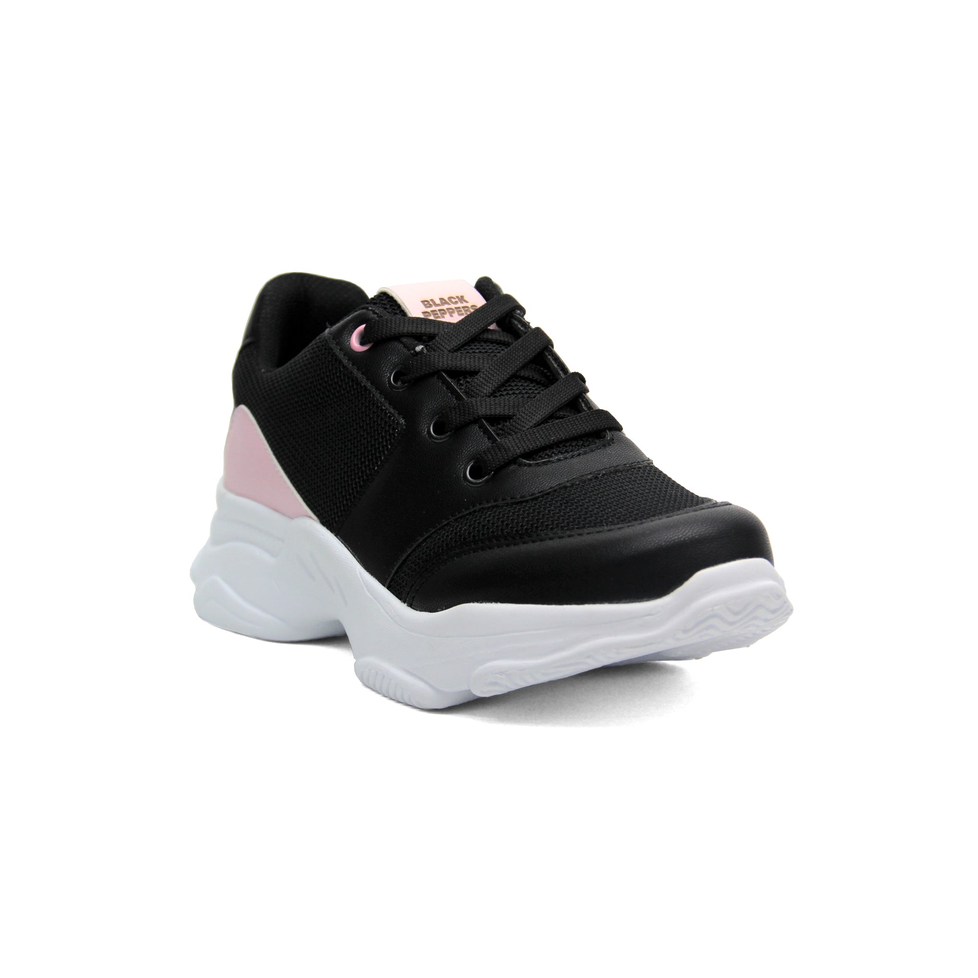 Tenis Black Peppers Black/Pink Chunky