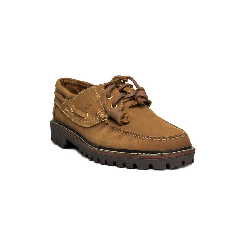 Nauticos Black Peppers Boat Shoes Camel